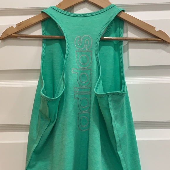GIRLS: Adidas Racerback Tank Size L (12/14) - Picture 3 of 6
